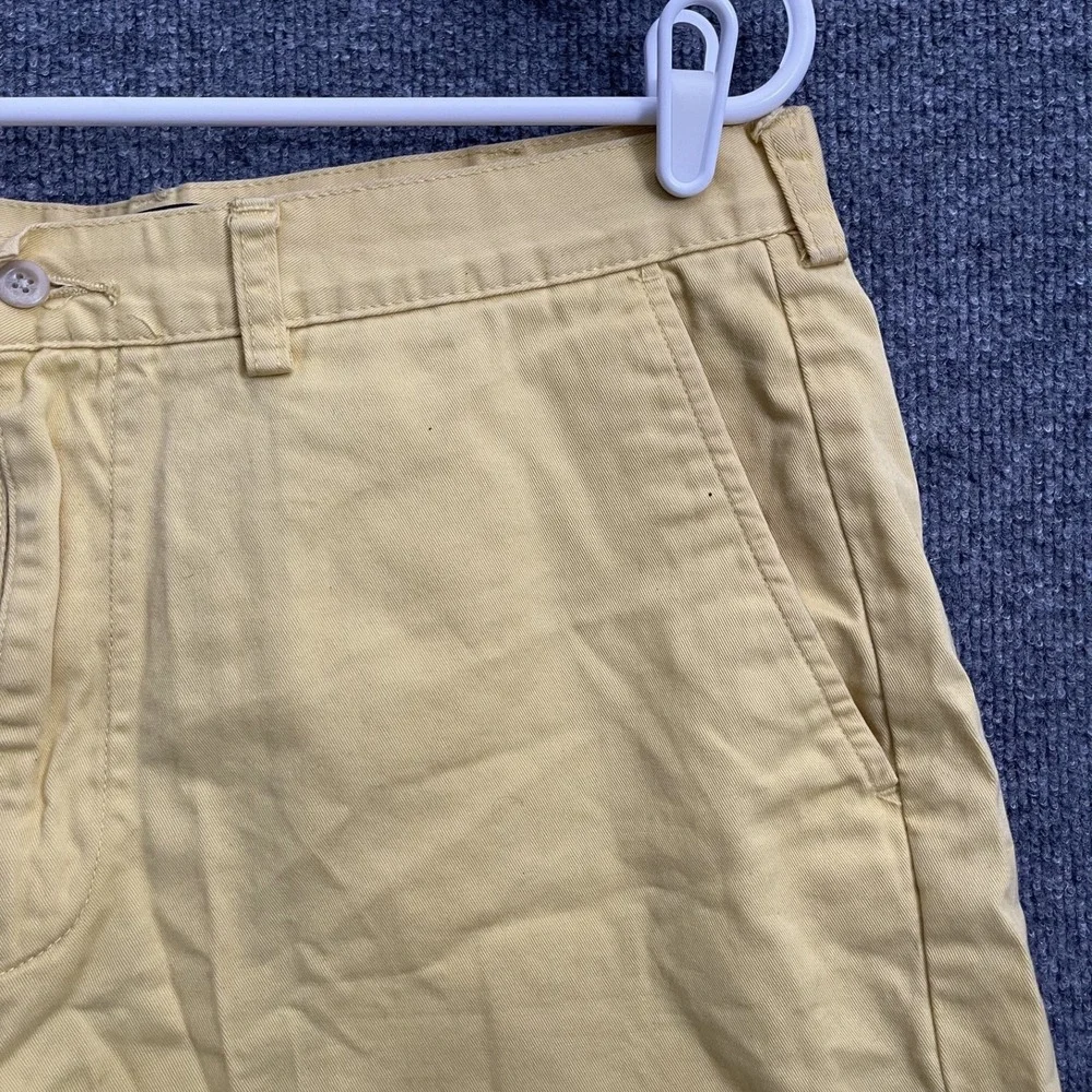 Polo Ralph Lauren Prospect Shorts Men's Sz 35 Classic Casual Chino Cotton Yellow
